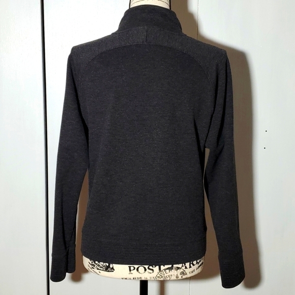 Liz Claiborne- Women's Dark Gray & Pink Lightweight Coat Jacket Sz.Medium - Picture 3 of 5